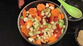 Vegetable Salad  How to Make Vegetable Salad  Easy Recipes [upl. by Bosson534]