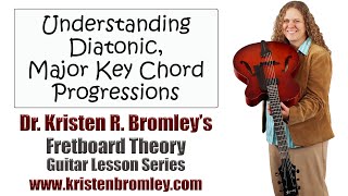 Understanding Diatonic Major Key Chord Progressions  Fretboard Theory 20 [upl. by Adamek870]