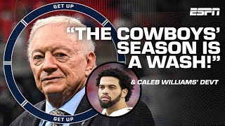 REACTION to Cowboys at NFL Trade Deadline  Chicago HURTING Caleb Williams development 😬  Get Up [upl. by Nunes]