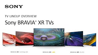 Sony TV Lineup Overview  2021 BRAVIA® XR Models Explained [upl. by Thorne]