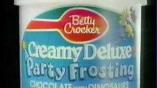 90s Commercial for Betty Crocker Party Frosting [upl. by Agee]