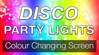 The Best DISCO PARTY lights MIXED EFFECTS RGB [upl. by Wolbrom]