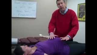 Sterling Pregnancy Chiropractic  Demonstration of the Webster Technique [upl. by Cralg]