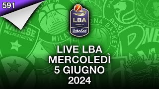 LIVE LBA mercoledì 5 giugno 2024 [upl. by Nod]