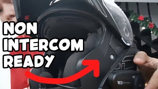 HOW TO INSTALL HELMET INTERCOM TO A NON INTERCOM READY HELMET [upl. by Jasik145]