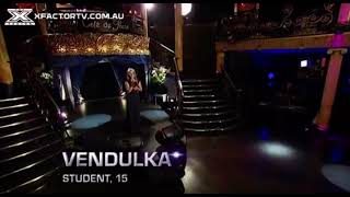 The X Factor AU 2013  Vendulka Wichta  The Sound of Silence [upl. by Lirbij202]