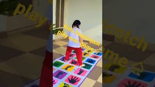 Kids fun activities  hopscotch play  mat game interesting [upl. by Htebazila]