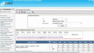 EOKUL 1eTaşımalı Modülü İlİlçe MEM İşlemleri [upl. by Yuhas]