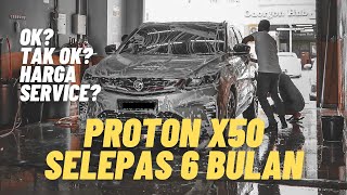 Proton X50 Berapa harga 3 kali servis Best ke tak [upl. by Ennahgiel]