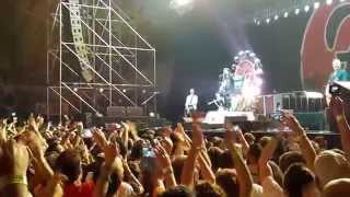 Foo Fighters Cesena  Fabio Zaffagnini Crowd Surfing [upl. by Dieball]