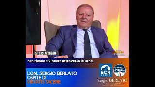 Lon Sergio Berlato ospite a Vietato Tacere Ascolta lintervento [upl. by Renaldo830]