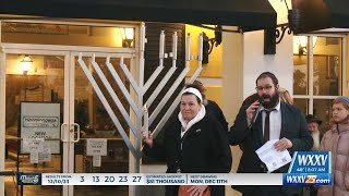 Celebrating Hanukkah with the ‘Unite to Light’ Menorah lighting [upl. by Oileve]