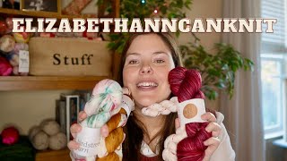 Christmas Sock Crazy ElizabethAnnCanKnit Episode 2 [upl. by Reiners531]