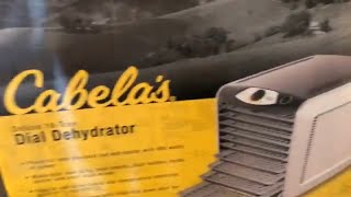 UNBOXING THE CABELA’SDELUXE10TRAYDIALDEHYDRATOR [upl. by Reinhardt140]