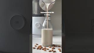 Creamy Homemade Almond Milk in 2 Minutes 🥛✨milkmaker almondmilk homemade [upl. by Ligetti]