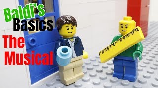 Lego Baldis Basics The Musical Baldis Basics Song [upl. by Corette50]