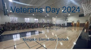 Abingdon Elementary School Veterans Day 2024 [upl. by Amilas]