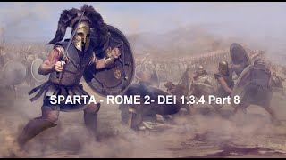 Fighting the Cretans  Rome 2 Total War  Sparta Episode 8  Divide et Impera Mod [upl. by Mcdougall210]