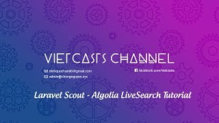 Laravel Tutorial Laravel Scout  Algolia Build RealTime Search [upl. by Anikehs]