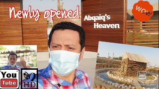 The Newly Opened Abqaiqs Heaven Abqaiq Saudi Arabia [upl. by Nedloh]