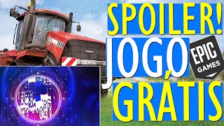 EITA SPOILER do JOGO GRÁTIS MISTERIOSO da EPIC GAMES STORE SERÁ FARMING SIMULATOR 22 ou OUTRO [upl. by Eelanna769]