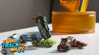 Behind the Scenes Hot Wheels Crashes  Track Champions  HotWheels [upl. by Bainter]