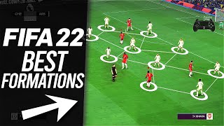 FIFA 22  BEST FORMATIONS amp TACTICS [upl. by Korney]