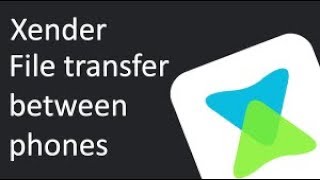 XENDER xender file transfer sharing android toxender se file transfer kaise karte hai [upl. by Ennazus594]