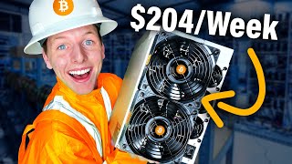 I Bought My First Bitcoin Miner [upl. by Alber]