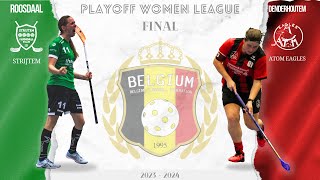 Highlights Final Playoff Women  Strijtem 10  3 Atom Eagles [upl. by Iahs]