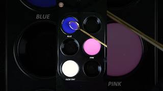 BLUE  PINK  FLESH TINT   colormixing satisfying mixedcolors DASMixMaster [upl. by Nadler]