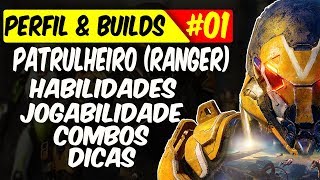 Perfil do Patrulheiro habilidades builds dicas e guias   Anthem Perfil amp Builds 01 [upl. by Namzzaj]