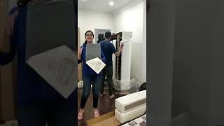 Unboxing  Assembling  Klippan sofa  IKEA [upl. by Oicapot]