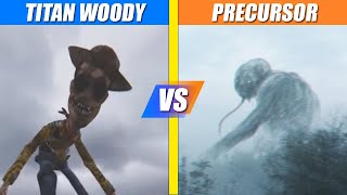 Cursed Titan Woody vs Precursor Of The First War  SPORE [upl. by Chick]