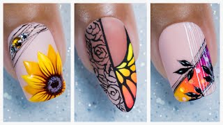 5 New Nail Art Designs Ideas 2023  Best Summer Nails Color  Tutorial [upl. by Ruthie]