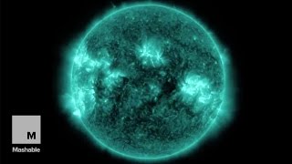 NASAs fiveyear timelapse of the sun is stunning  Mashable [upl. by Iphigeniah446]