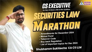 CMSLSLCM Amendments amp Marathon  Shubhamm Sukhlecha CA CS LLM [upl. by Zelazny85]