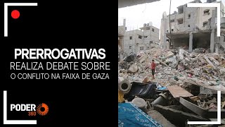 Ao vivo Prerrogativas realiza debate sobre a Faixa de Gaza [upl. by Midan850]