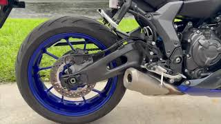 2023 Yamaha YZFR7 WALK AROUND VIDEO [upl. by Ambler]