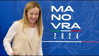 La Manovra 2024 del Governo Meloni in pillole [upl. by Nosyaj296]