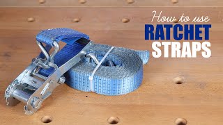 Simple Guide to Using Ratchet Strap Tie Downs Correctly  3 minute DIY [upl. by Uzzia]