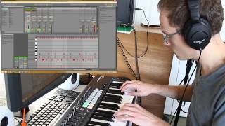 Launchkey 49 Ableton Live 9 First Performance [upl. by Ferreby]