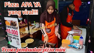 Enak banget Pizza Apa Ya cuma Rp 10000 Full Proses Pembuatannya  Indonesian street food [upl. by Azilanna]