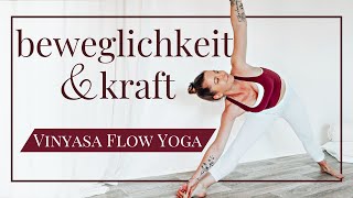 Yoga Ganzkörper Flow ❣️ 35 Min Kraft amp Beweglichkeit [upl. by Critchfield105]