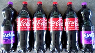 Hunting Coca Cola Fanta and make eruption vs mentos Toy ASMR [upl. by Kimura262]