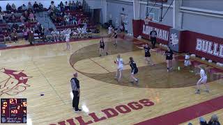 Louisiana High School vs Clopton High School Womens Varsity Basketball [upl. by Mages]