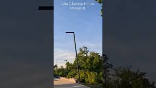 Jimmy Thomas Nature Trail Julia C Lathrop Homes Chicago IL bikerides cycling chicago [upl. by Areyk294]