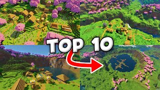 Top 10 VILLAGE SEEDS For Minecraft 120 [upl. by Edora417]