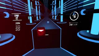 Beat Saber Decisive Fight against Calamity Ganon but at 160 speed [upl. by Susejedairam]