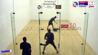 Racquetball Highlights  Lalo vs Franco 2021 Severna championship [upl. by Eliathas]